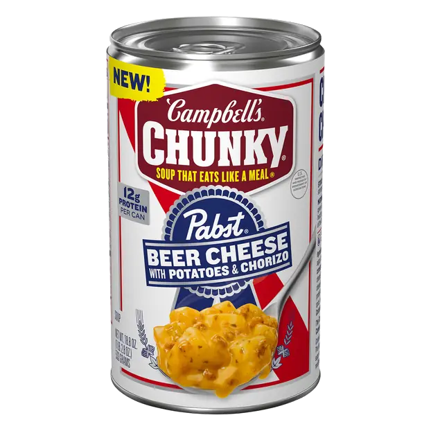 Pabst Beer Cheese with Potatoes & Chorizo Soup