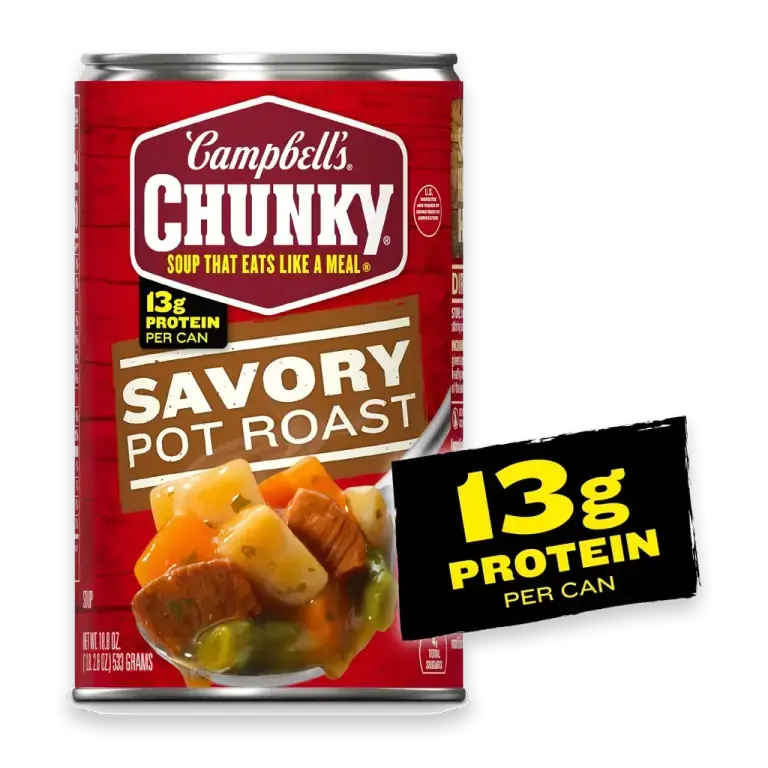 Chunky Savory Pot Roast Soup 18.8 oz Can