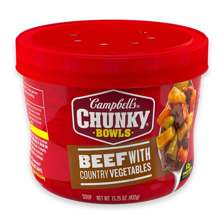 Chunky Soup Beef Soup With Country Vegetables