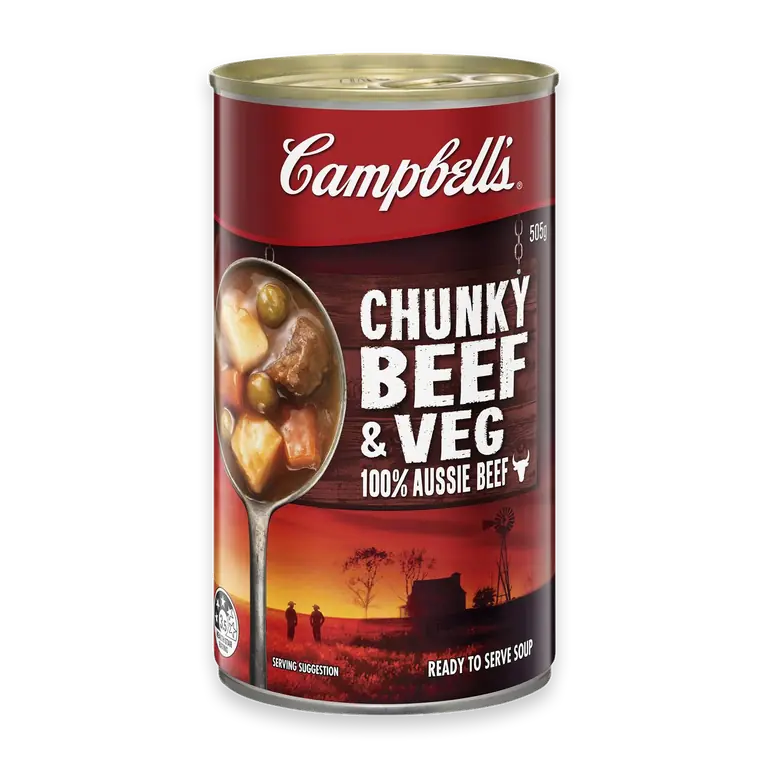 Chunky Soup Beef & Veg