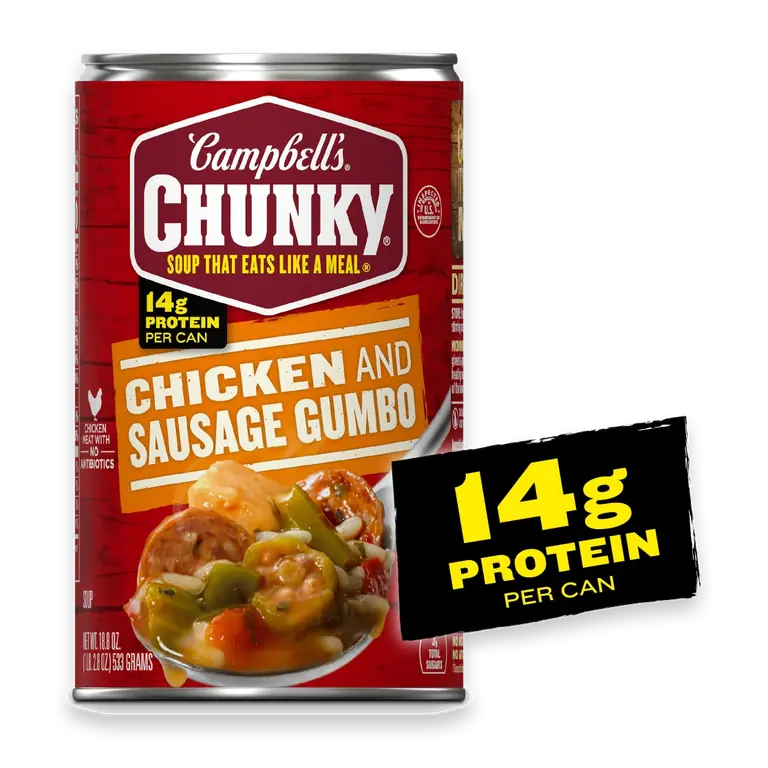 Chunky Soup Chicken and Sausage Gumbo 18.8 oz Can