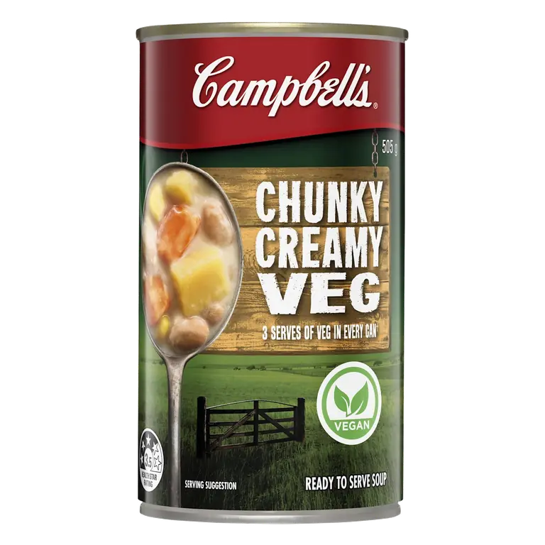 Chunky Soup Creamy Veg