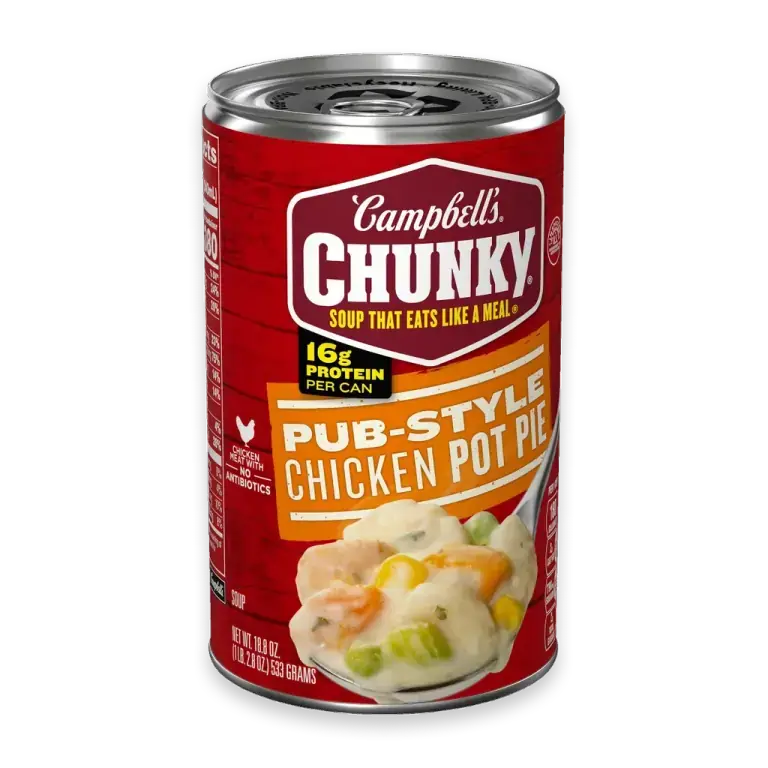 Chunky Soup, Pub-Style Chicken Pot Pie Soup, 18.8 oz Can