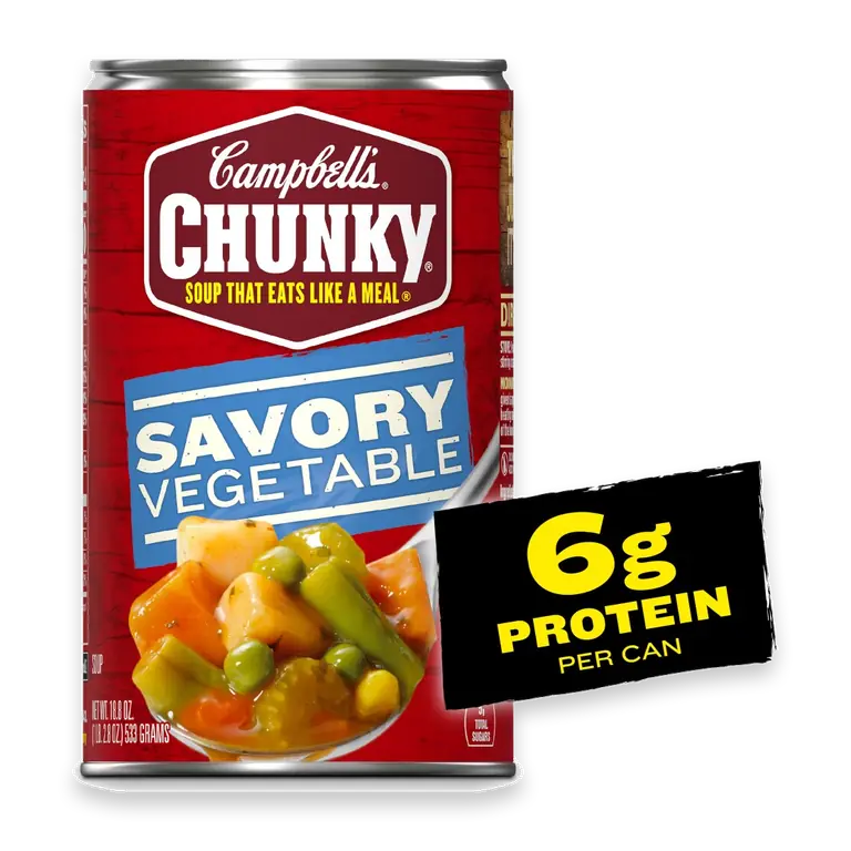 Chunky Soup Savory Vegetable Soup 18.8 Oz Can