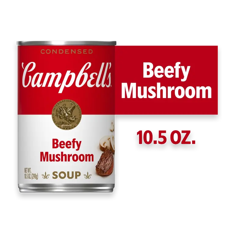 Condensed Beefy Mushroom Soup, 10.5 oz Can