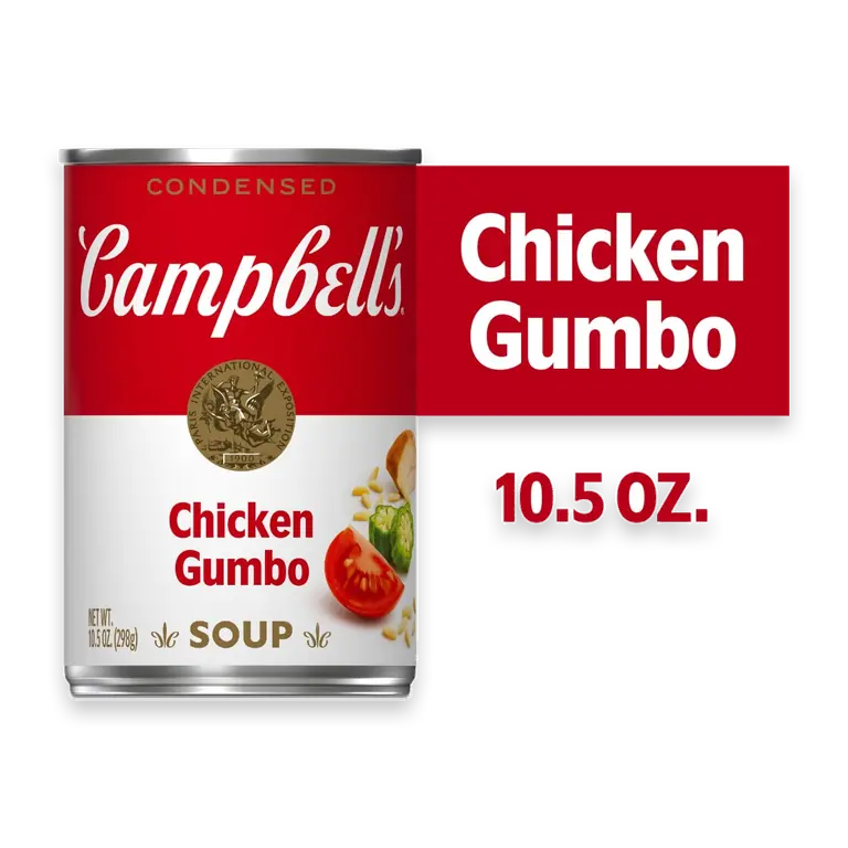 Condensed Chicken Gumbo Soup, 10.5 oz Can