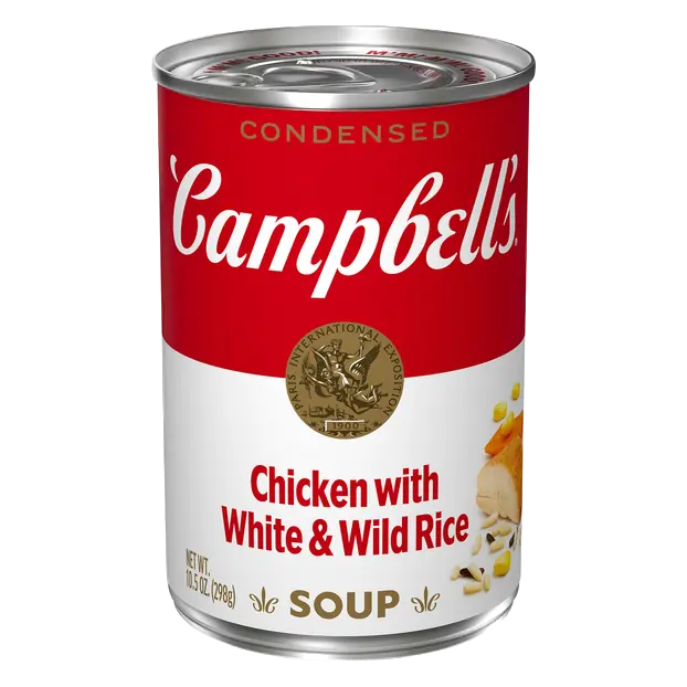 Condensed Chicken with White & Wild Rice Soup