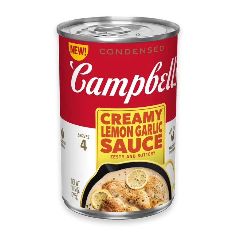 Condensed Creamy Lemon Garlic Sauce, 10.5 Oz Can