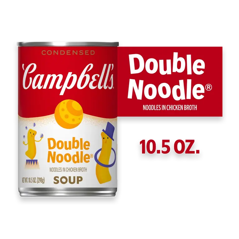 Condensed Kids Double Noodle Soup, 10.5 oz Can