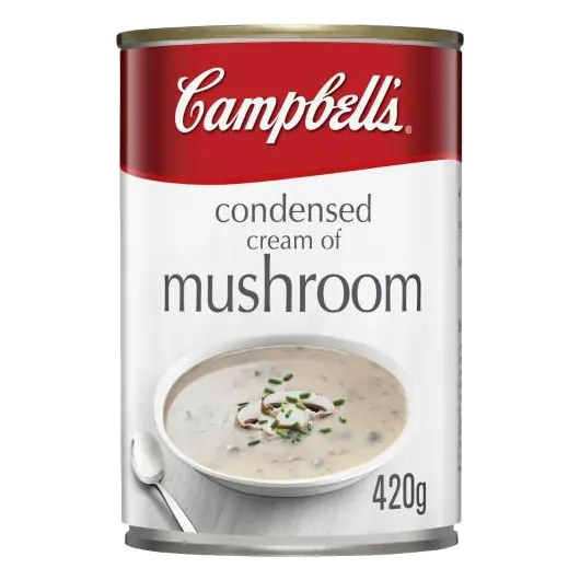 Condensed Soup Can Cream Of Mushroom