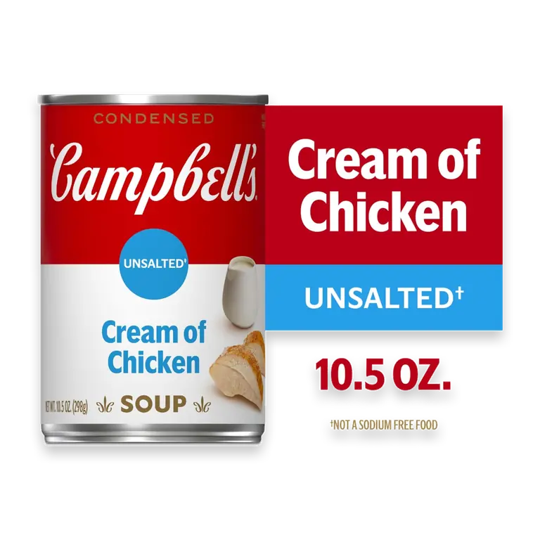 Condensed Unsalted Cream Of Chicken Soup