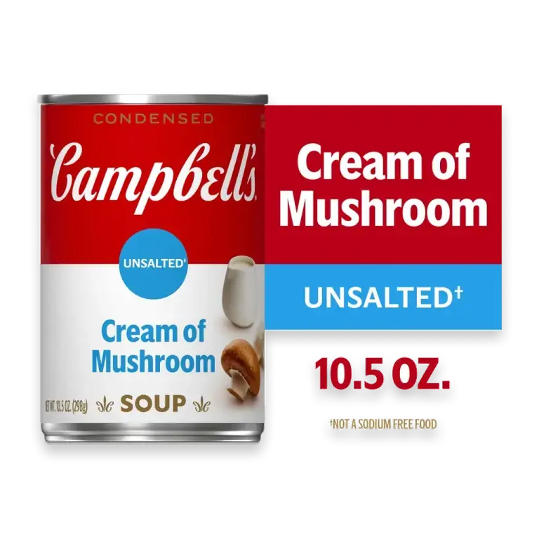 Condensed Unsalted Cream Of Mushroom Soup