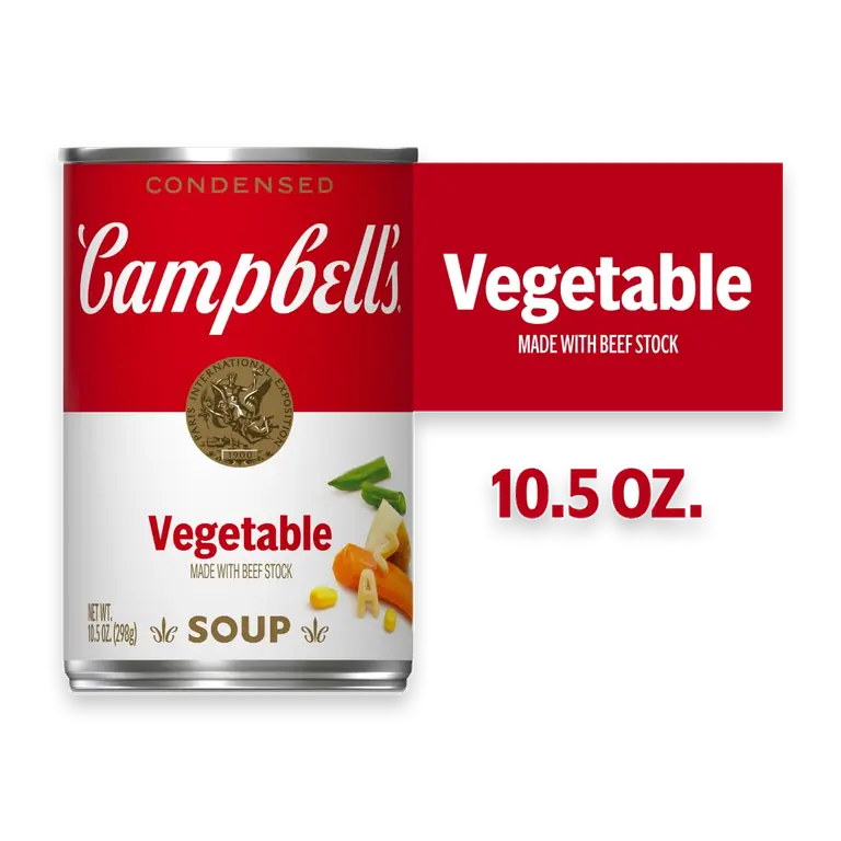 Condensed Vegetable Soup With Beef Stock