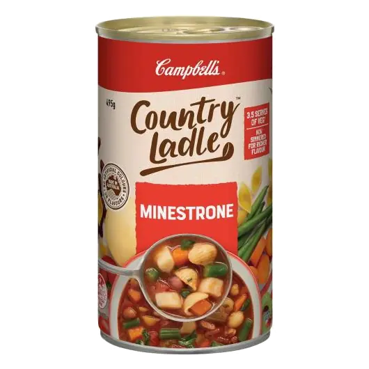 Country Ladle Soup Can Minestrone