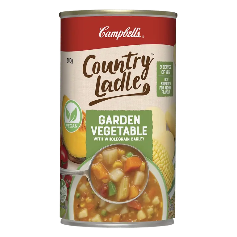 Country Ladle Soup Garden Vegetable