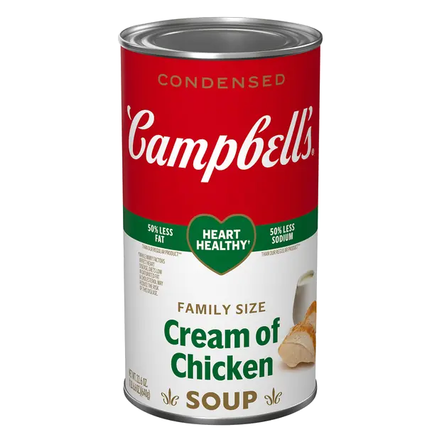 Heart Healthy Condensed Cream of Chicken Soup Family Size