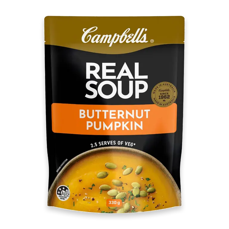 Real Soup Pouch Butternut Pumpkin