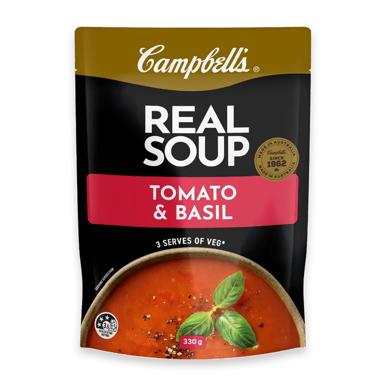 Real Soup Pouch Tomato & Basil