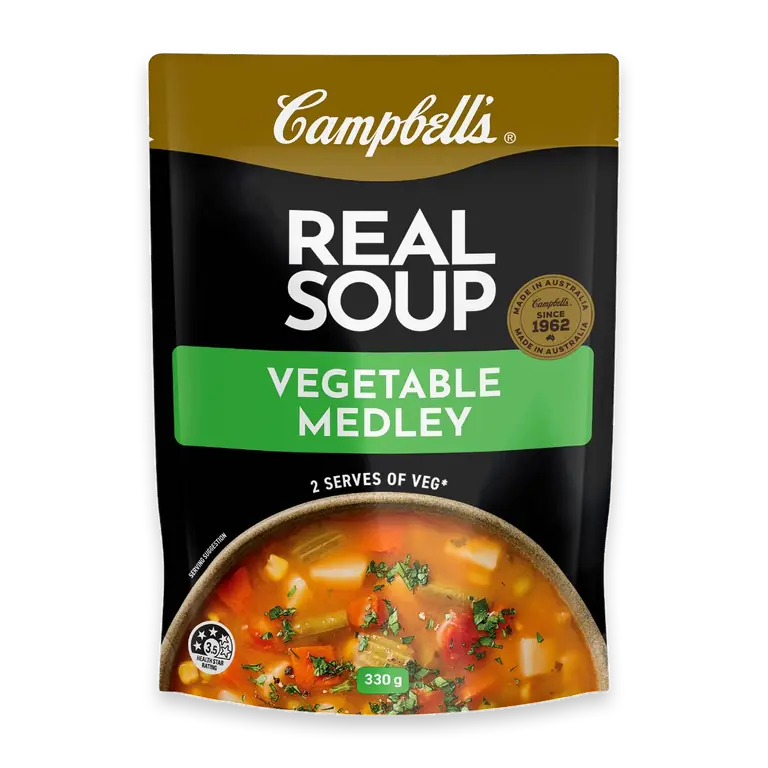 Real Soup Pouch Vegetable Medley