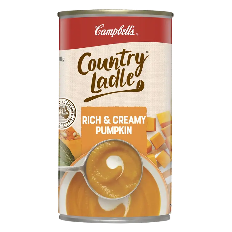 Soup Country Ladle Creamy Pumpkin