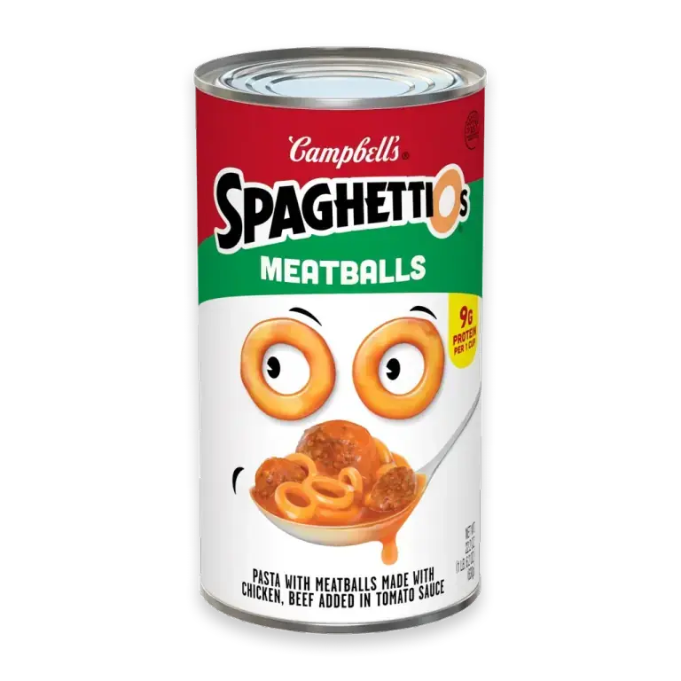 SpaghettiOs Canned Pasta with Meatballs, 22.2 oz Can