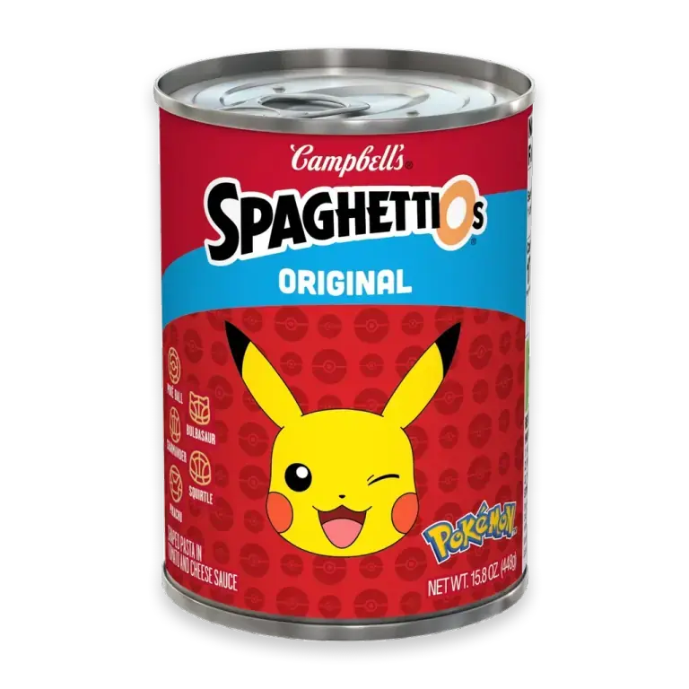 SpaghettiOs Original Pokemon Shapes Canned Pasta
