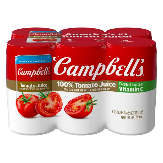 Tomato Juice From Concentrate - 6 pk
