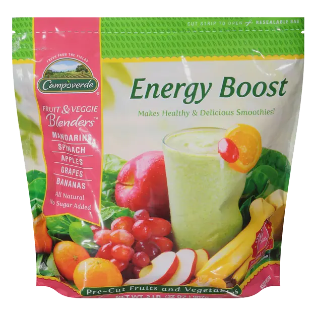 Fruit & Veggie Blenders All Natural Energy Boost Frozen