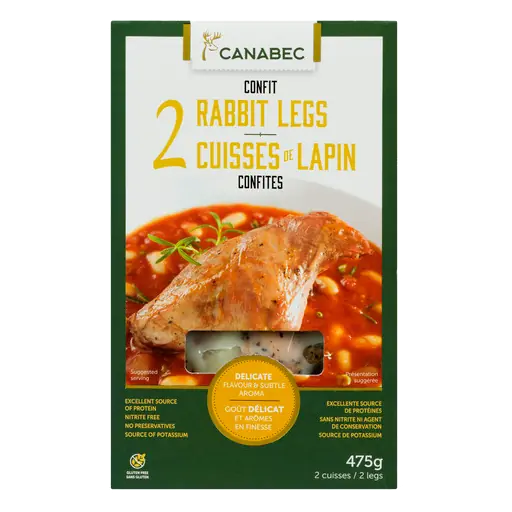 Confit Rabbit Legs 475 g