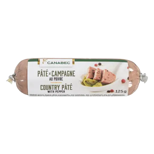 Country Pâté With Pepper 125 g