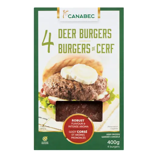 Frozen Burger Deer 4 x 100 g