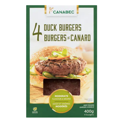 Frozen Burger Duck 4 x 100 g