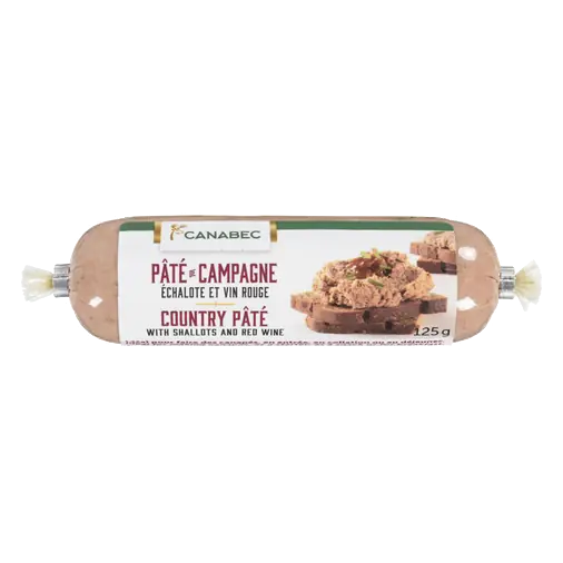 Country Pâté With Shallots And Red Wine 125 g