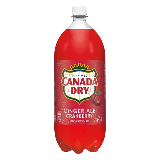 Caffeine Free Cranberry Ginger Ale Soda