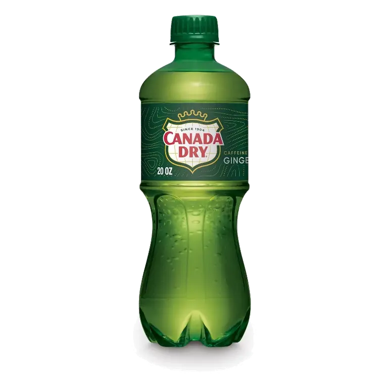 Canada Dry Ginger Ale Soda, 20 fl oz Bottle