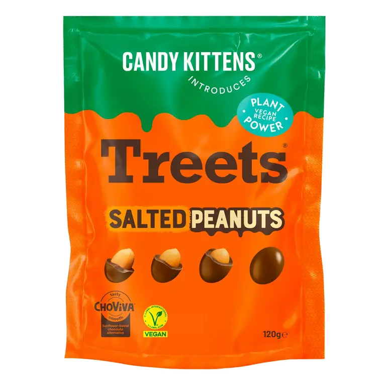120g Treets Salted Peanuts Small Chocolate pouch