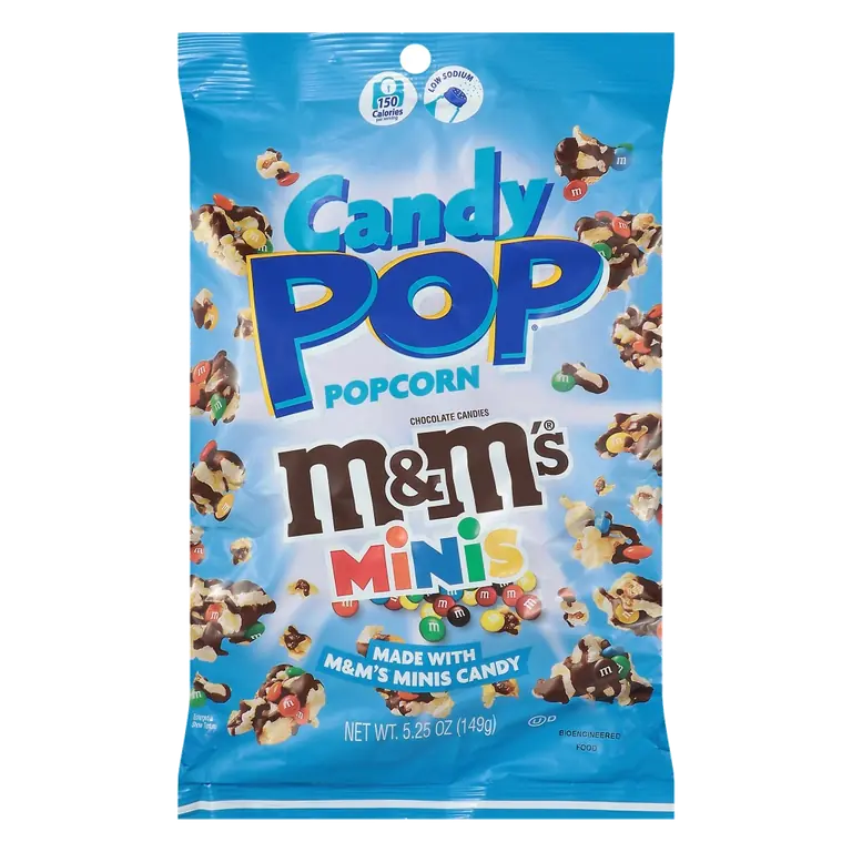 M&M's Minis Chocolate Candies Popcorn