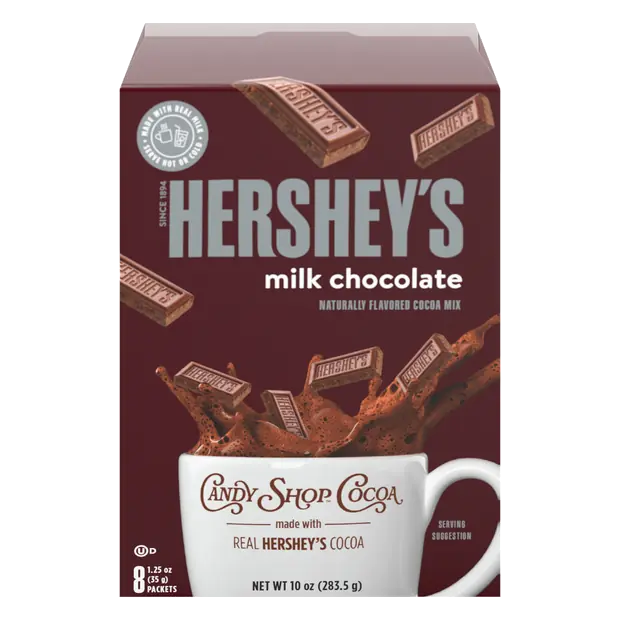 Hershey's Milk Chocolate Cocoa Mix - 8 ct