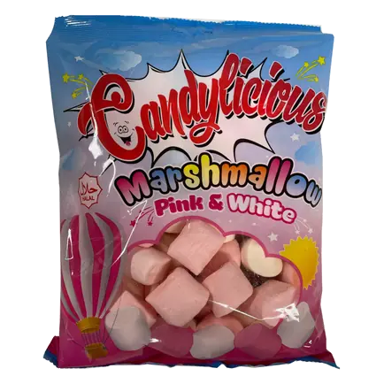 Marshmallow Pink And White 250 g