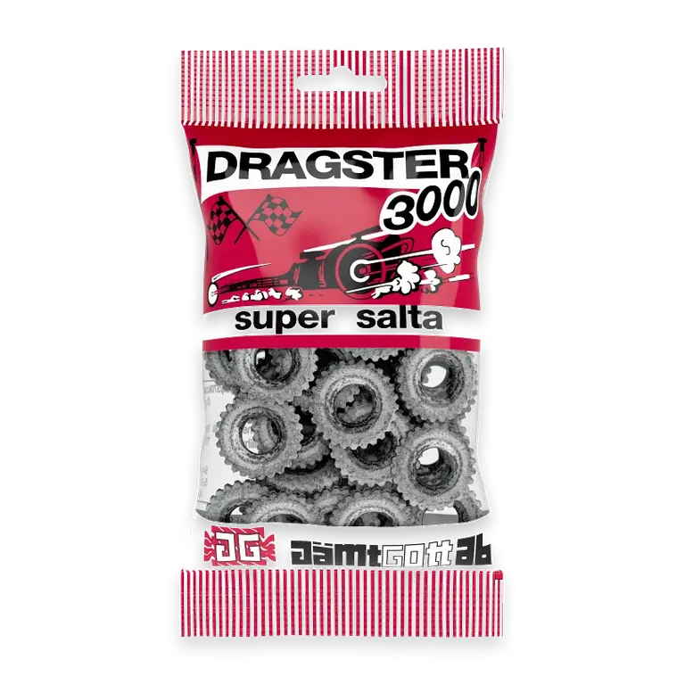 Godispåse Super Salta 65g Dragster