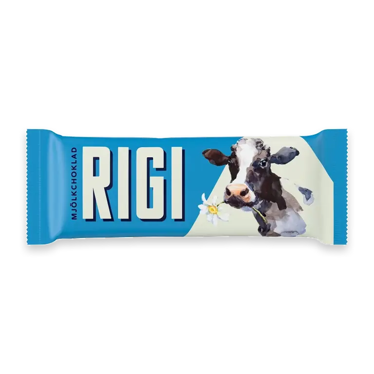 Mjölkchoklad Rigi 20g