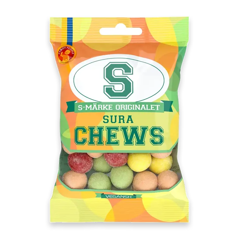 S-märke Sura Chews 70g