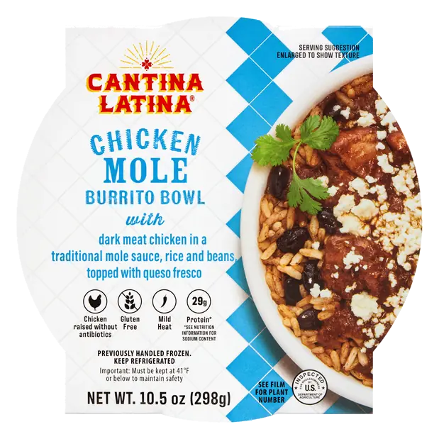 Chicken Mole Burrito Bowl Refrigerated