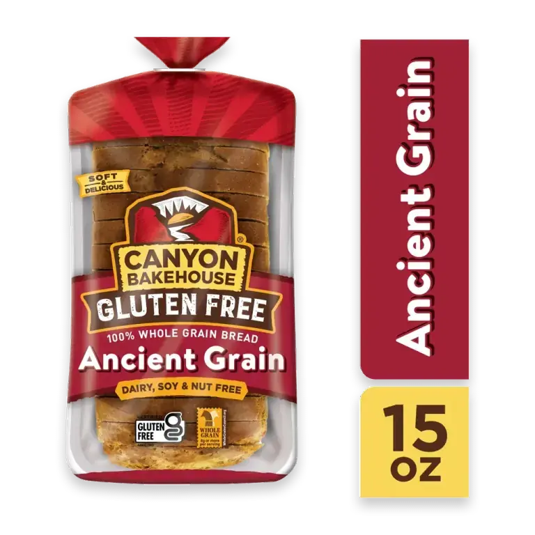 Ancient Grain Gluten Free Bread, 100% Whole Grain Sandwich Bread, Fresh, 15 oz