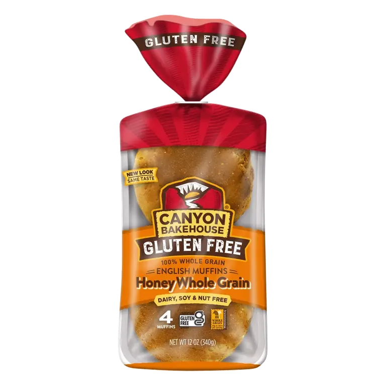 Canyon Bakehouse Honey Whole Grain English Muffins, 12oz
