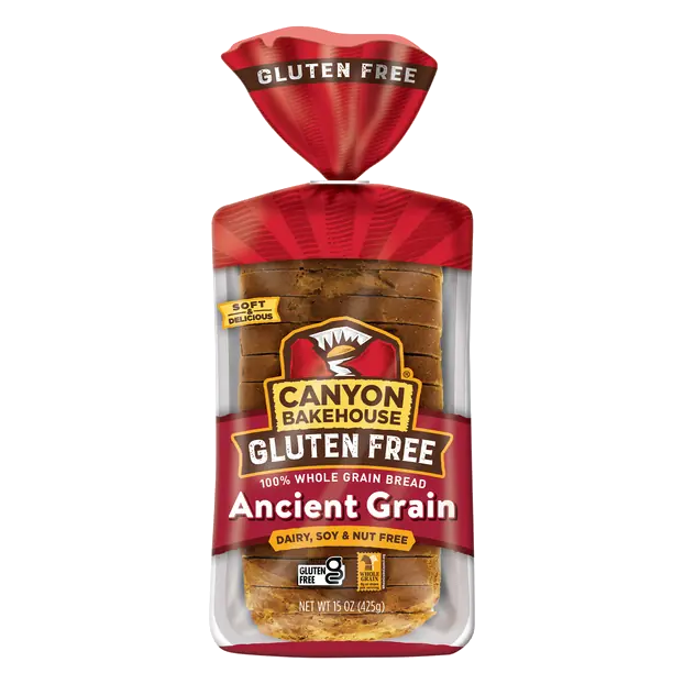Gluten Free 100% Whole Grain Ancient Grain Bread Sliced
