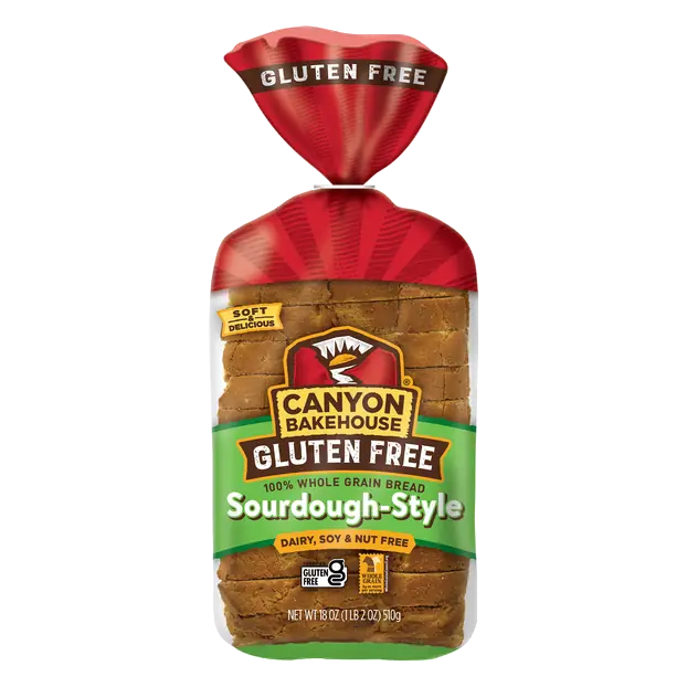 Gluten Free 100% Whole Grain Sourdough-Style Bread Sliced