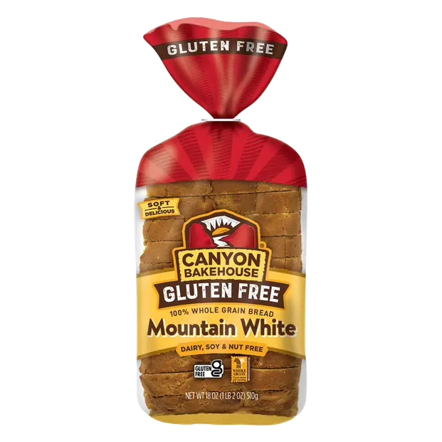 Gluten Free Mountain White Bread Sliced