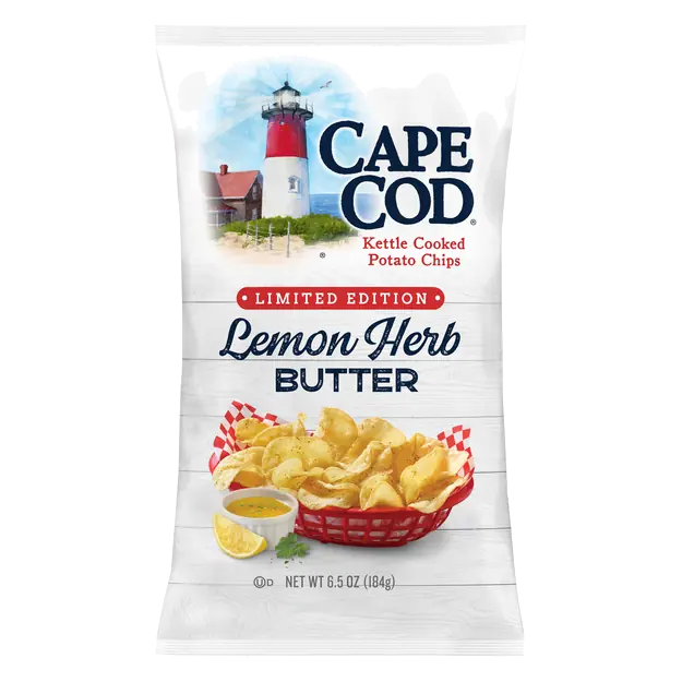 Lemon Herb Butter Kettle Cooked Potato Chips