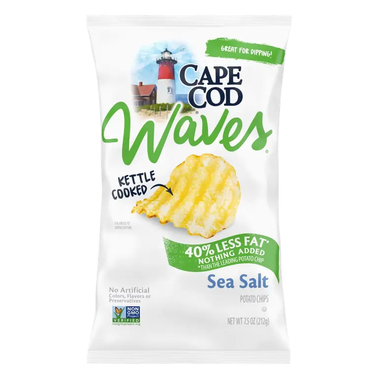 Less Fat Sea Salt Chips